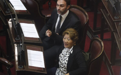 Una senadora libertaria contrató a sus tres hijos, su nuera, su hermano, su sobrina y su cuñada