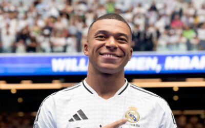 Mbappé recibió la bienvenida de Real Madrid en un «Santiago Bernabéu» lleno