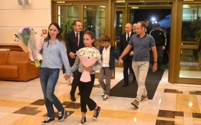 Putin recibió al matrimonio de espías con pasaporte argentino y los saludó en español
