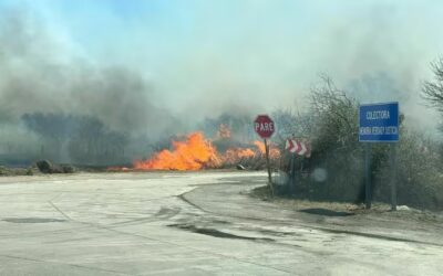 Registran incendio forestal en Valle de Calamuchita en Córdoba