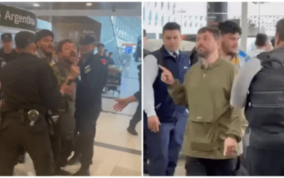 Juan Grabois fue escrachado en Ezeiza tras su encuentro en Roma con el Papa