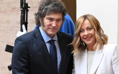 Reunión cumbre en la Casa Rosada: el Presidente recibió al canciller de Italia
