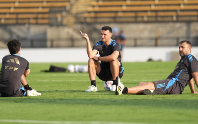 Scaloni dio fuertes pistas sobre la formación de Argentina ante Paraguay
