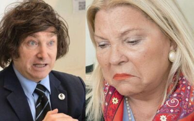El presidente Milei se peleó en redes con «Lilita» Carrió