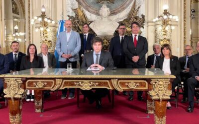 Javier Milei anunció que buscarán reducir un 90% la cantidad de impuestos nacionales