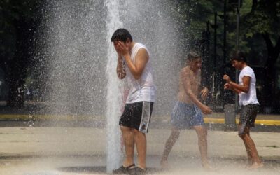 Jornada sofocante: hasta 39°C en algunas ciudades y tormentas en el horizonte