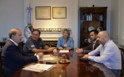 Alejandra Monteoliva recibió a Javier Alonso: “Seguridad y orden»