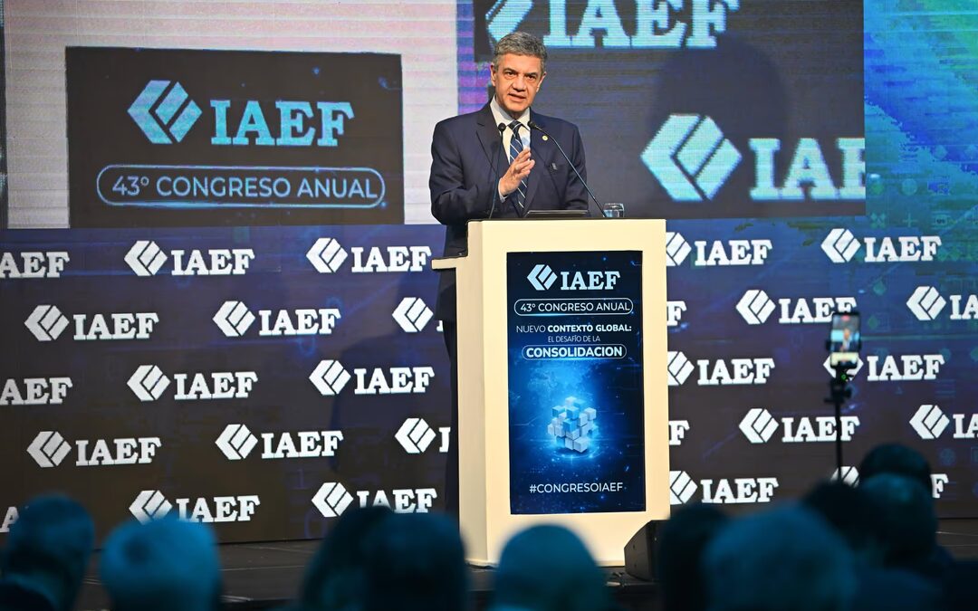 Jorge Macri, en IAEF: “El equilibrio macroeconómico nos vuelve a ubicar en la senda correcta”