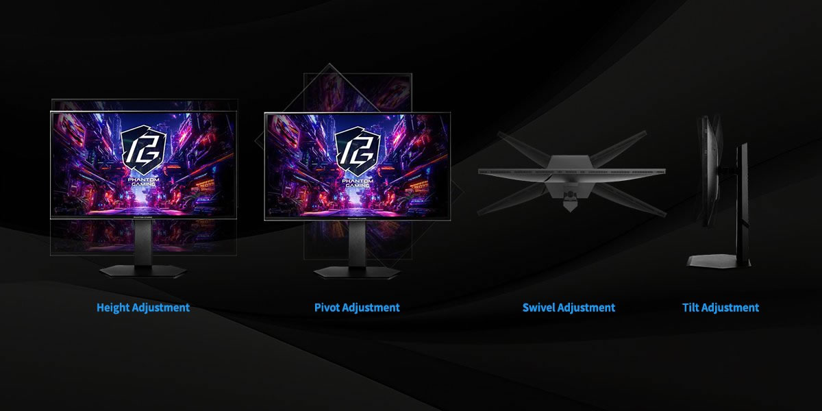 ASRock lanza los monitores Phantom Gaming PGO27QSA con panel QD-OLED_1 (002)