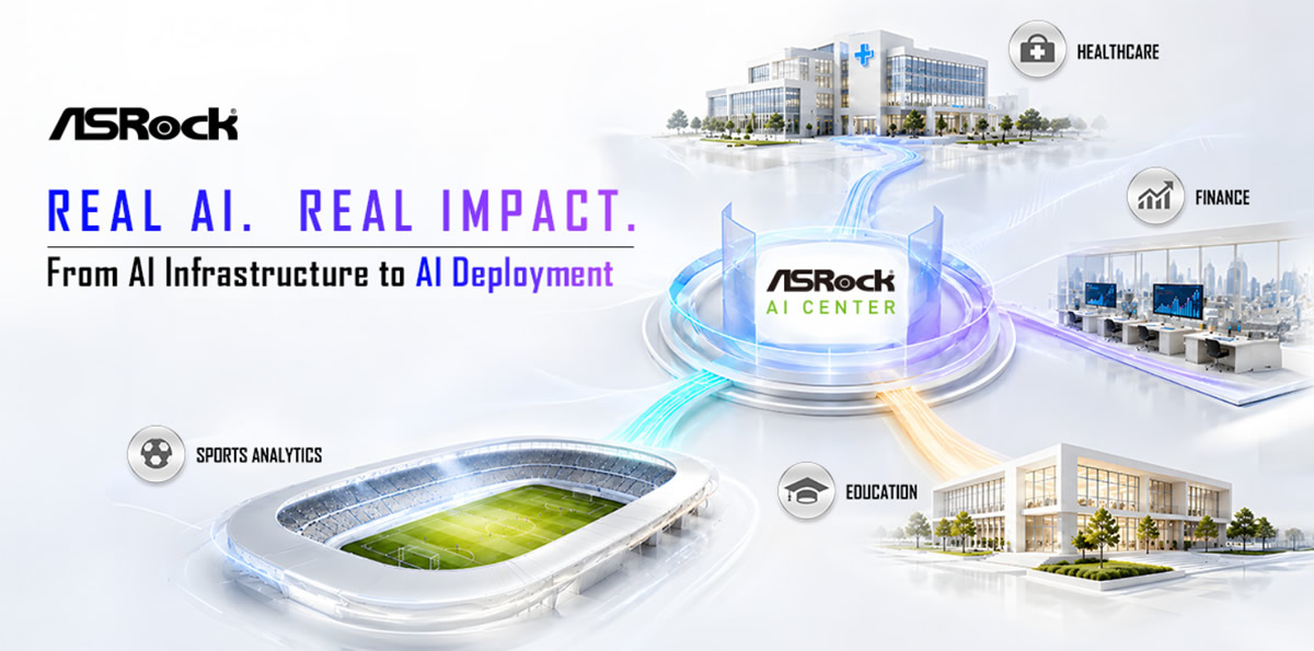 ASRock presenta AI Center para impulsar la implementación de inteligencia artificial en las empresas
