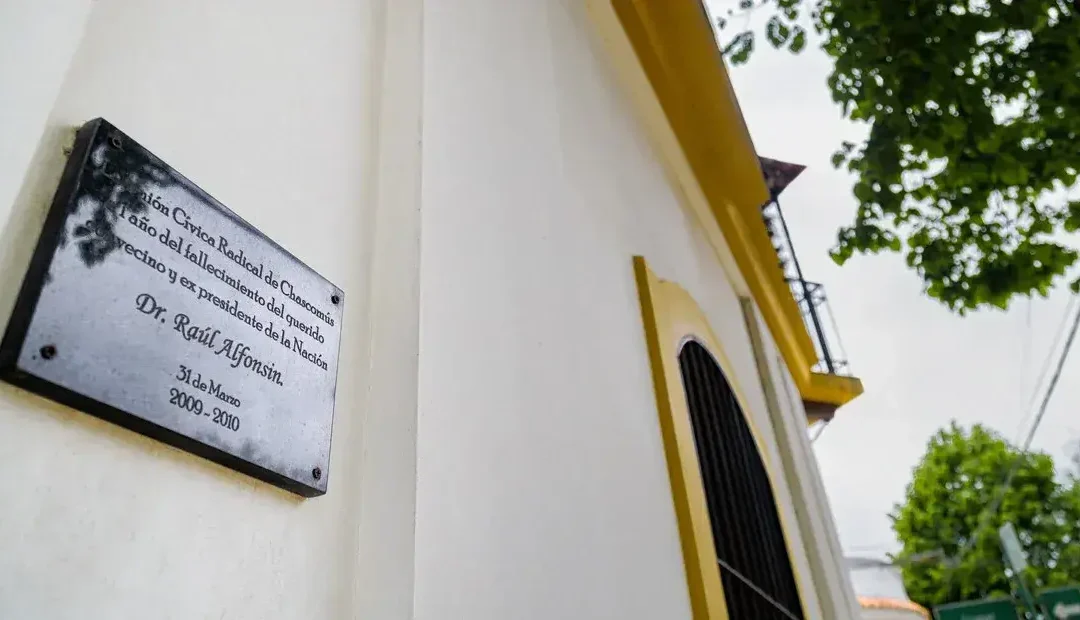 Los hijos de Raúl Alfonsín donan su casa familiar para crear el Km 0 de la Democracia