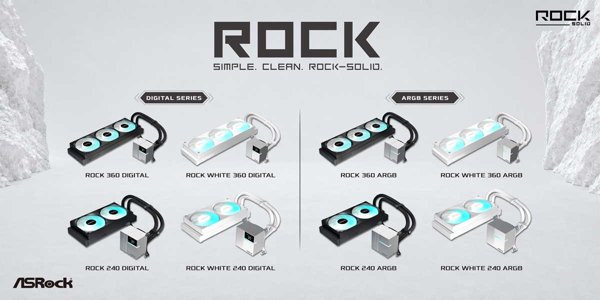ASRock presentó su nueva línea Rock de refrigeración líquida AIO_2 (002)